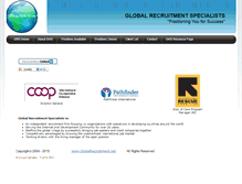 Tablet Screenshot of globalrecruitment.net